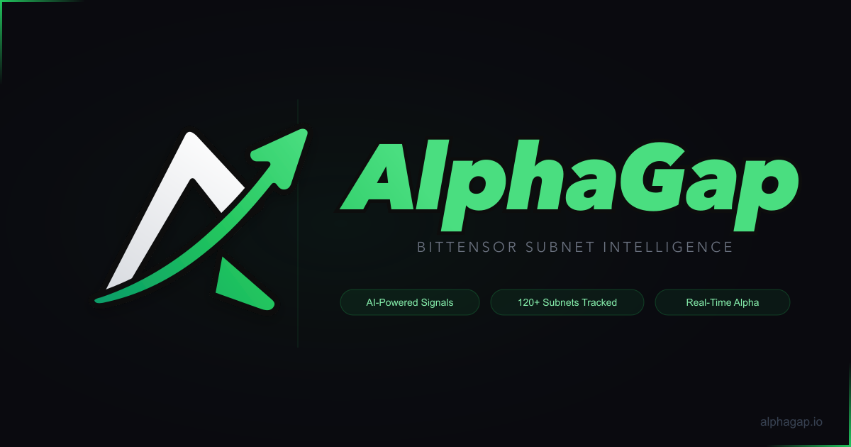 AlphaGap | Bittensor Subnet Intelligence